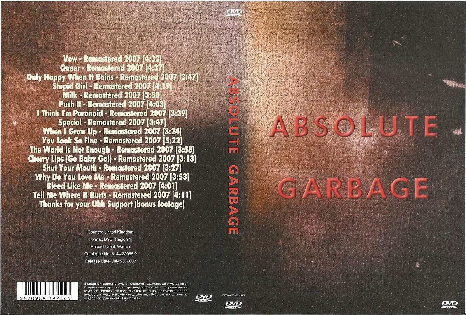 Garbage Absolute Garbage Records, LPs, Vinyl and CDs MusicStack